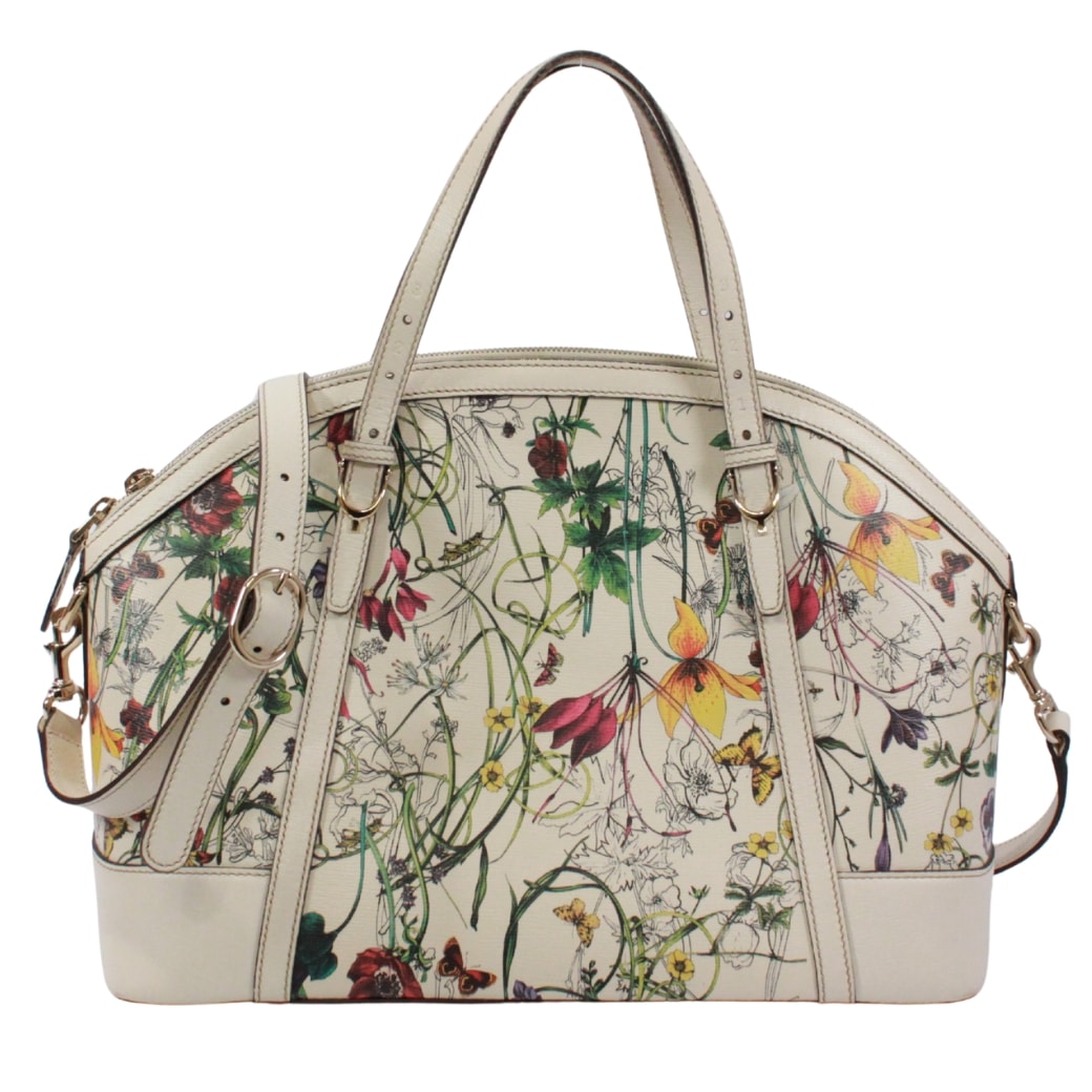 グッチ 2WAYハンドバッグ ニースフローラ 花柄309614 ハンドバッグ