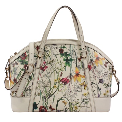 グッチ 2WAYハンドバッグ ニースフローラ 花柄309614 ハンドバッグ
