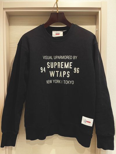 Supreme / WTAPS Crewneck "Black" 21274SPD-CSM03S