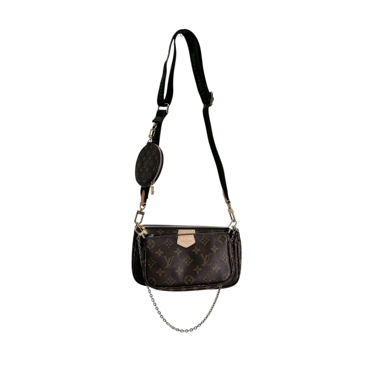 ルイヴィトン LOUIS VUITTON ミュルティ・ポシェット・アクセソワール M44813 モノグラム ポーチ