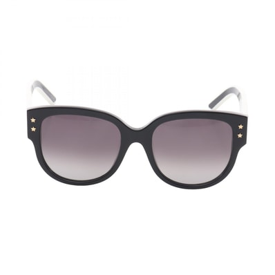 ディオール Dior DiorPacific グラデーションレンズ サングラス 衣料品 プラスチック レディース ブラック系 / ホワイト系 【中古】