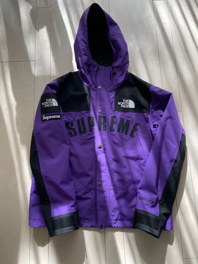 Supreme x The North Face Arc Logo Mountain Parka "Purple"