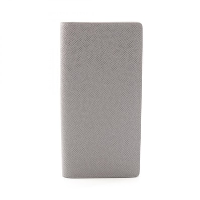 ルイ・ヴィトン LOUIS VUITTON ポルトフォイユ ブラザ NM 二つ折り長財布 財布 レザー タイガ メンズ グレー系 M11580 【中古】