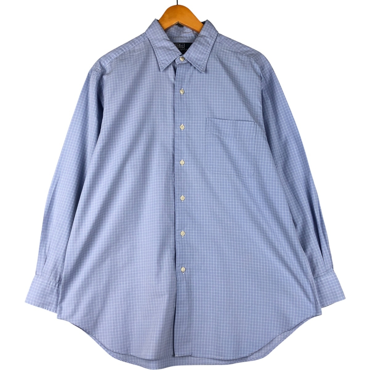 古着 ラルフローレン Ralph Lauren POLO by Ralph Lauren WARWICK 長袖 コットンチェックシャツ メンズL相当/eaa600778