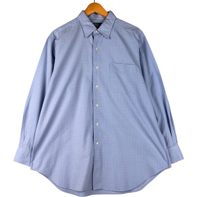古着 ラルフローレン Ralph Lauren POLO by Ralph Lauren WARWICK 長袖 コットンチェックシャツ メンズL相当/eaa600778