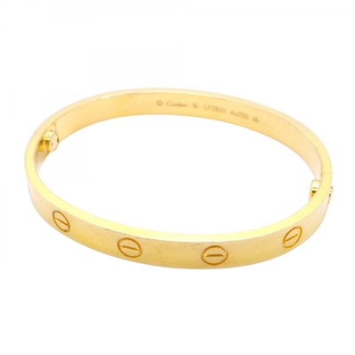 【6jdb0020】カルティエ バングル ラブブレス K18YG イエローゴールド【中古】レディース