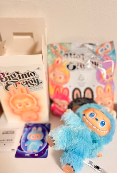 POP MART THE MONSTERS (LABUBU) Big into Energy Series Plush Pendant HOPE