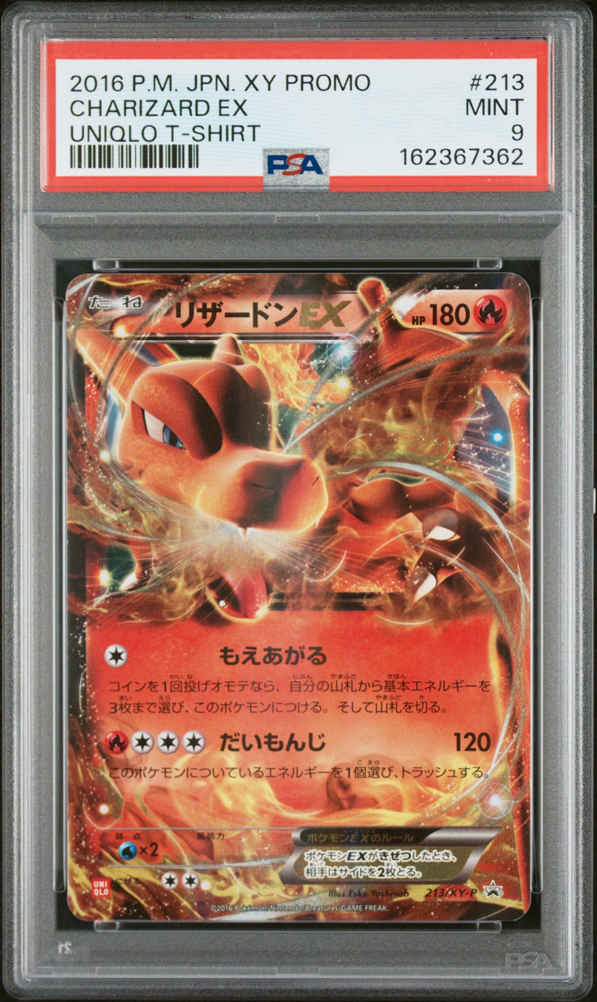 PSA9】リザードンEX: プロモ[XY-P 213/XY-P](プロモーションカード「XY