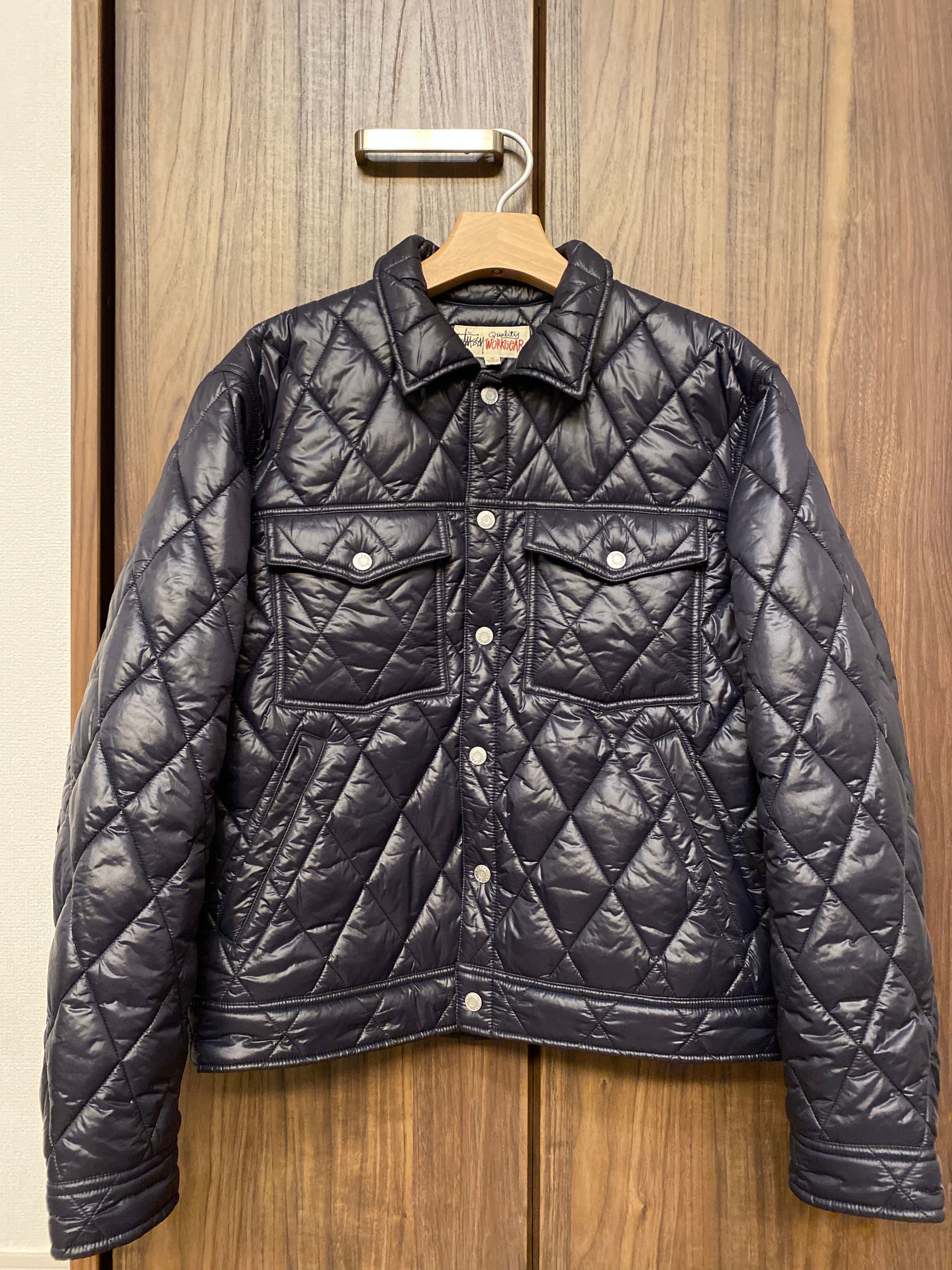 Stussy Ranch Jacket Quilted Nylon "Black"