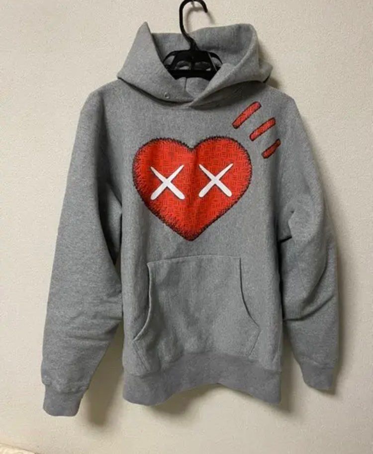 HUMAN MADE x KAWS HOODIE #1 "Grey"