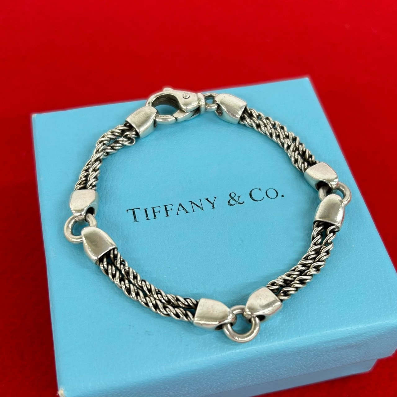 TIFFANY&Co. ティファニー ダブルロープ ブレスレット シルバー925 ブレスレット シルバー
09868