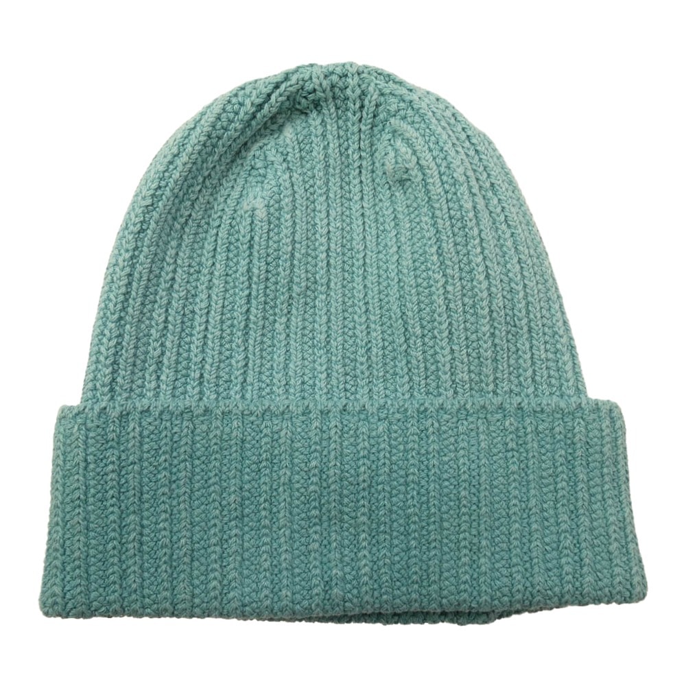 Ron Herman ロンハーマン ニットキャップ リブ編み ニット キャップ ビーニー ライトブルー系【中古】