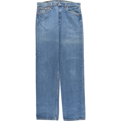 古着 00年代 リーバイス Levi's 00501-0115 ストレートデニムパンツ メンズw33相当/eaa613543