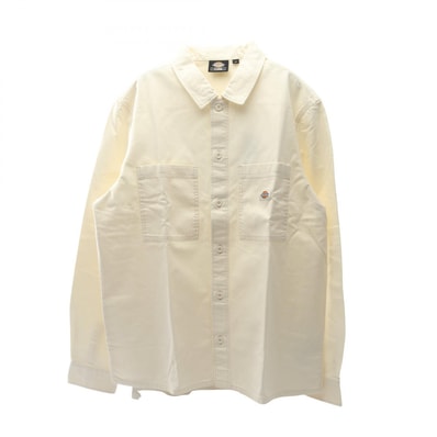 ディッキーズ Dickies FLORALA SHIRT CLOUD 衣料品 トップス コットン メンズ アイボリー系 DK0A4Y4TC581XL 【新品】