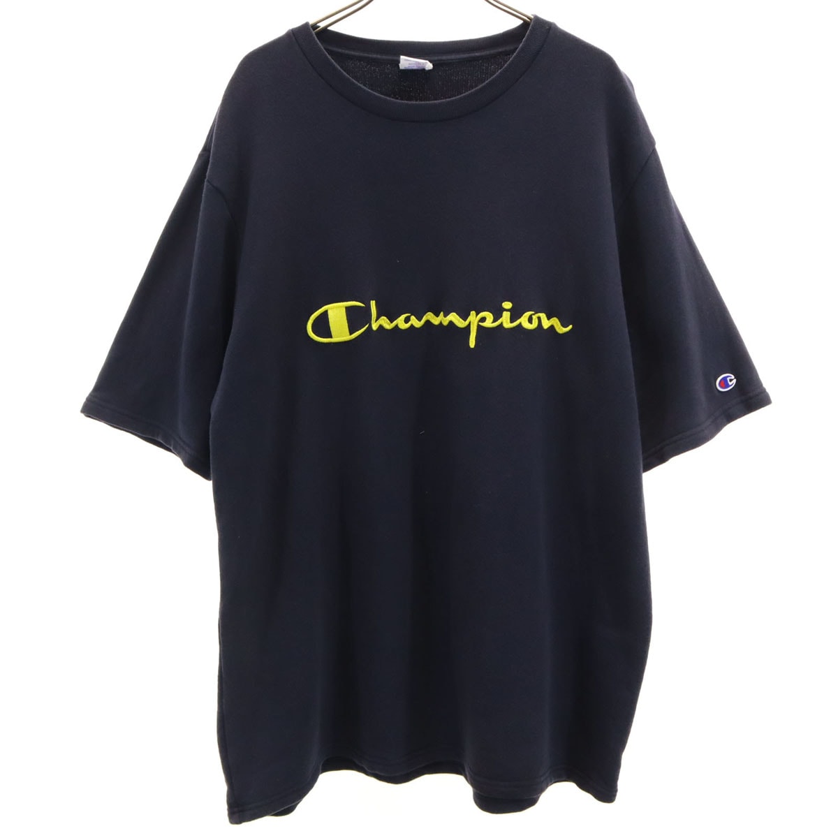 Champion チャンピオン 半袖 スウェット トレーナー XL ネイビー