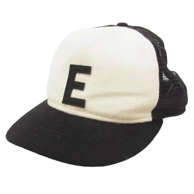 FEAR OF GOD フィアオブゴッド ESSENTIALS エッセンシャルズ × New Era ニューエラ Grays 9FIFTY ホームステッド グレイズ ハット トラッカー キャップ ブラック系 FREE【新古品】【未使用】【中古】