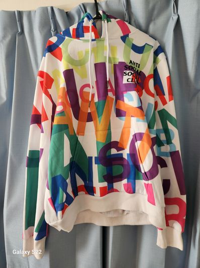 ANTI SOCIAL SOCIAL CLUB Headrush All Over Hoodie "White" (FW20)