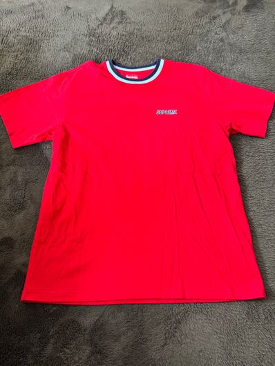 Supreme Split Rib S/S Top "Red"