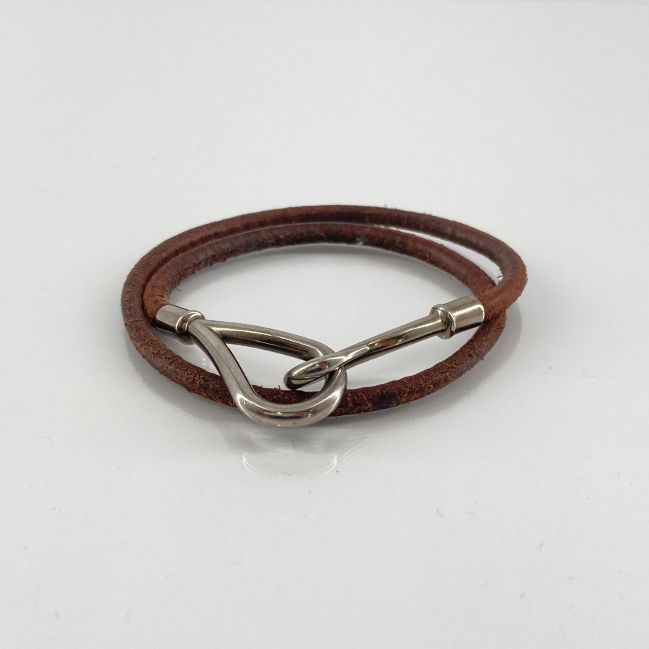 HERMES(エルメス) ジャンボ ブレスレット ブラウン