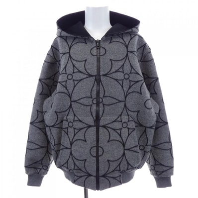 ルイヴィトン LOUIS VUITTON リバーシブルダブルフェイスウールフードブルゾン HQB52EZQG ブルゾン