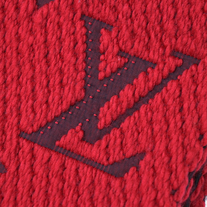 C (やや傷や汚れあり)】LOUIS VUITTON ルイ・ヴィトン マフラー メンズ