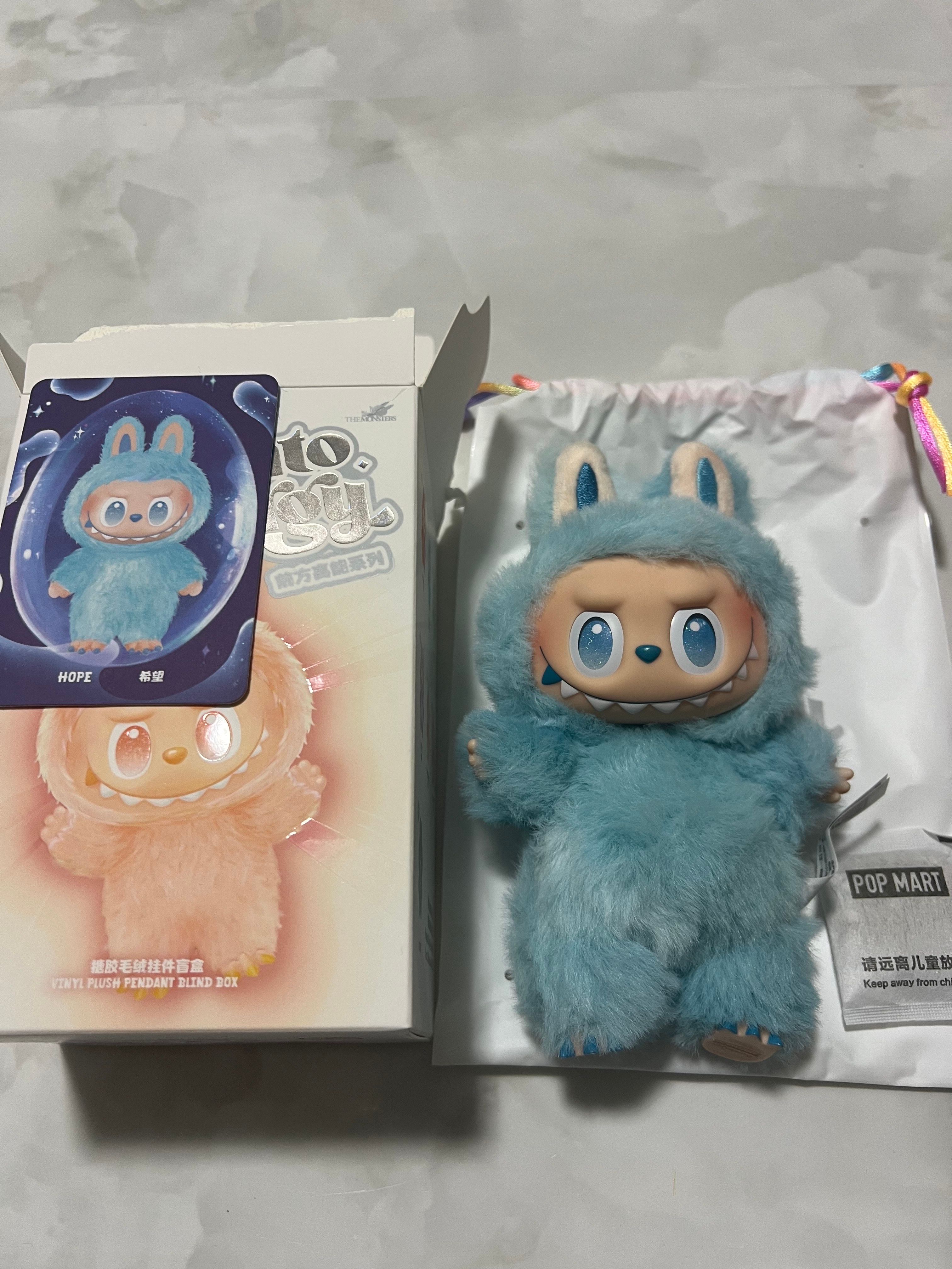 POP MART THE MONSTERS (LABUBU) Big into Energy Series Plush Pendant HOPE