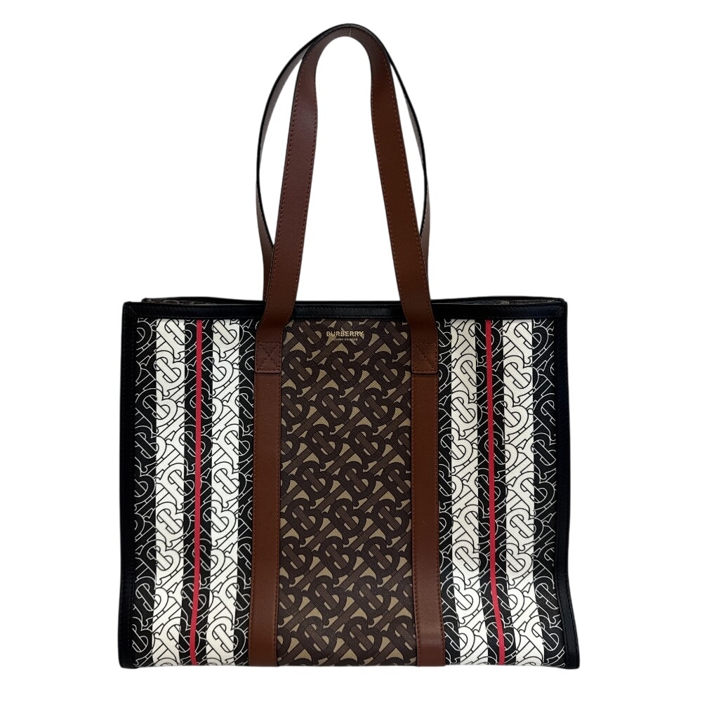バーバリー BURBERRY トートバッグ TB ブラウン