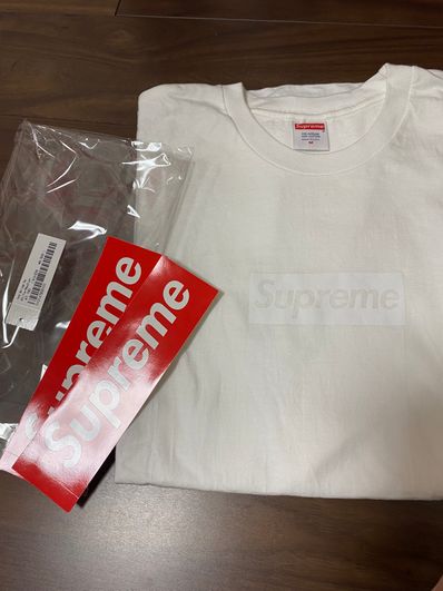 Supreme Tonal Box Logo Tee "White"
