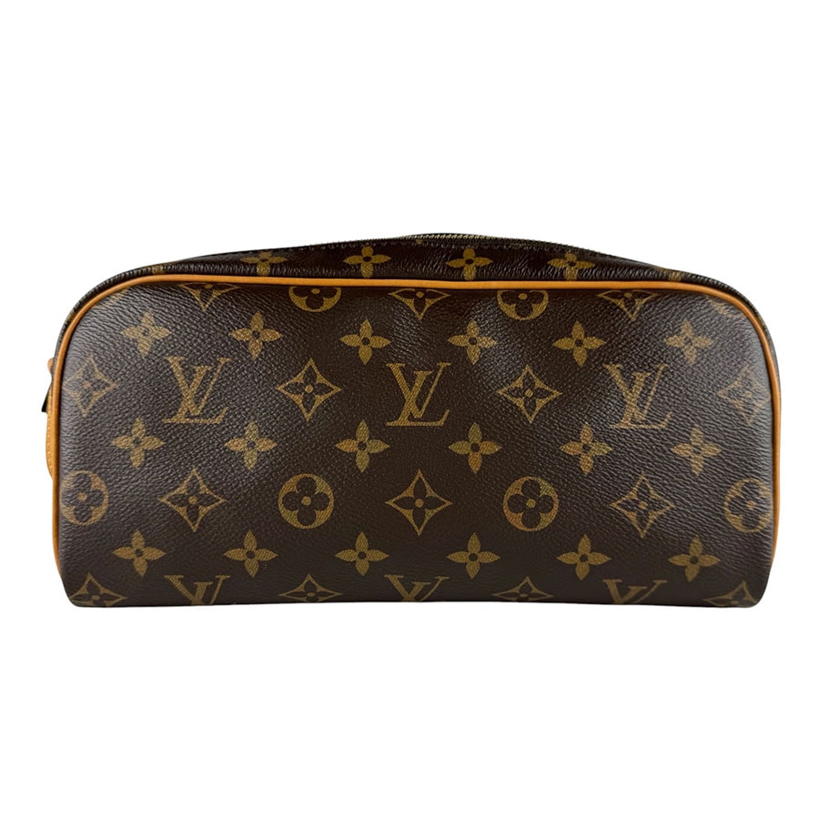 ルイ ヴィトン LOUIS VUITTON セカンドバッグ ポーチ モノグラム ドップ キット モノグラムキャンバス ブラウン メンズ M44494【中古】 z10330