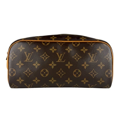 ルイ ヴィトン LOUIS VUITTON セカンドバッグ ポーチ モノグラム ドップ キット モノグラムキャンバス ブラウン メンズ M44494【中古】 z10330