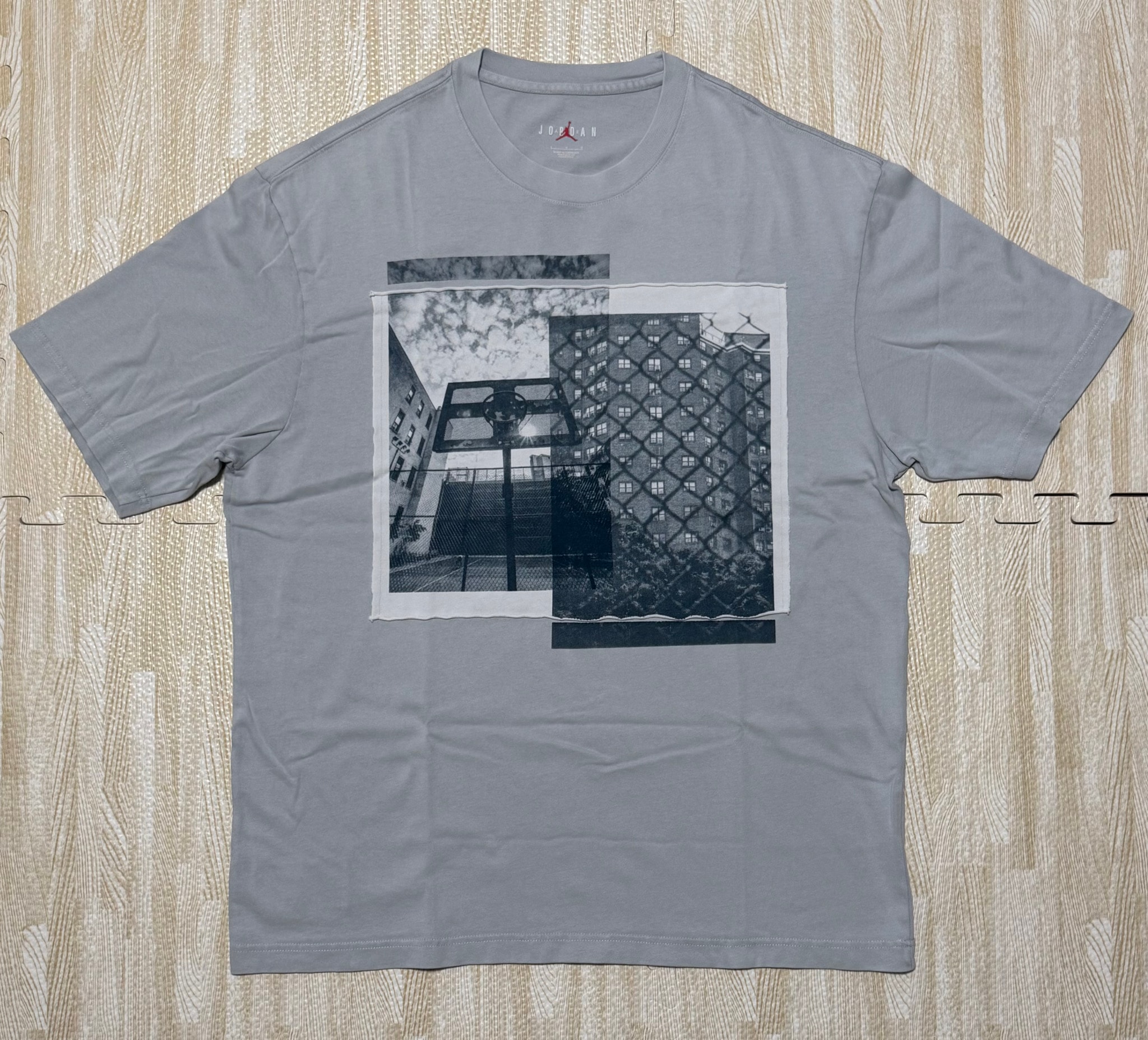 UNION x Jordan x Bephies Beauty Supply Men's T-Shirt "Gray"