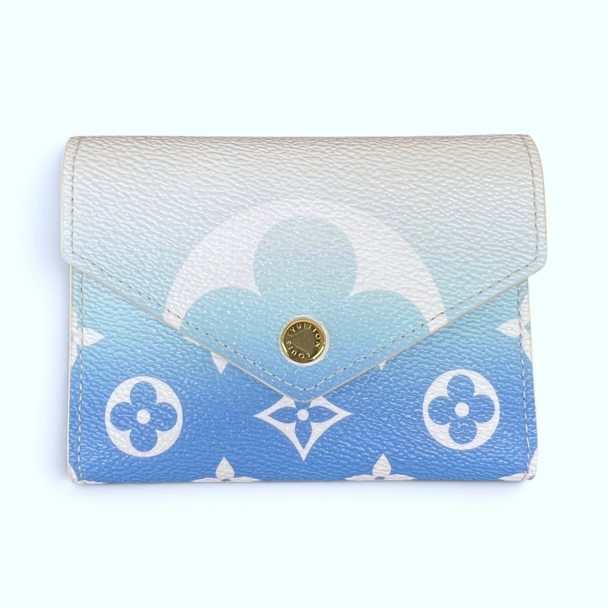 LOUIS VUITTON 希少 展示品級 ルイヴィトン ポルトフォイユ ヴィクトリーヌ バイザプール モノグラムジャイアント 三つ折り財布 M80387 PVC FH0231/RFID確認済 美品 SAランク 中古 鑑定済 ヴィトン財布