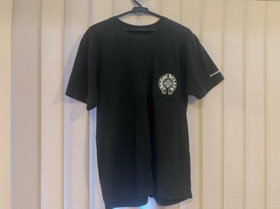 Chrome Hearts Horse Shoe Logo Pocket T-Shirt "Black"
