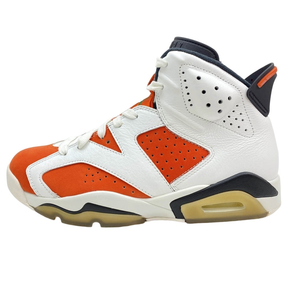 NIKE ナイキ スニーカー 384664-145 Air Jordan 6 Retro Gatorade Like Mike White エアジョーダン6 レトロ ハイカットスニーカー ホワイト系 オレンジ系 26.5cm【新古品】【未使用】【中古】