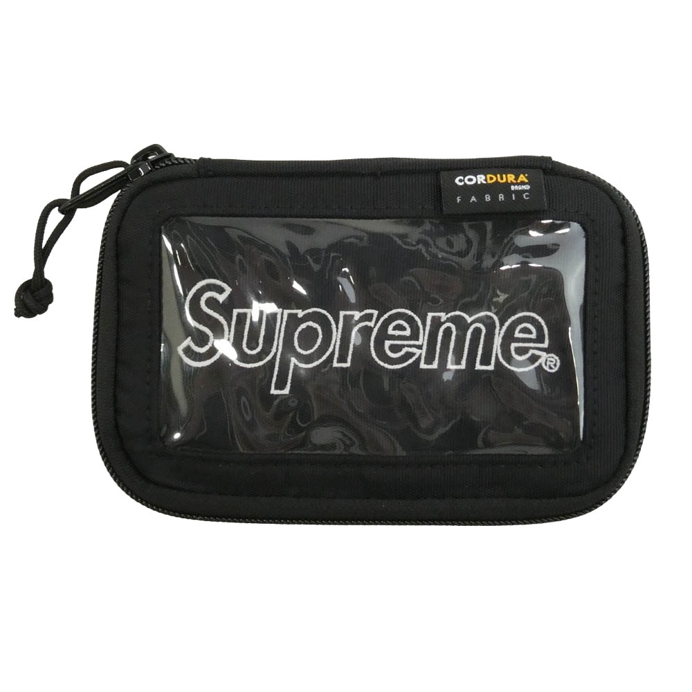 Supreme シュプリーム 19AW Small Zip Pouch スモール ジップ ポーチ ブラック系【新古品】【未使用】【中古】
