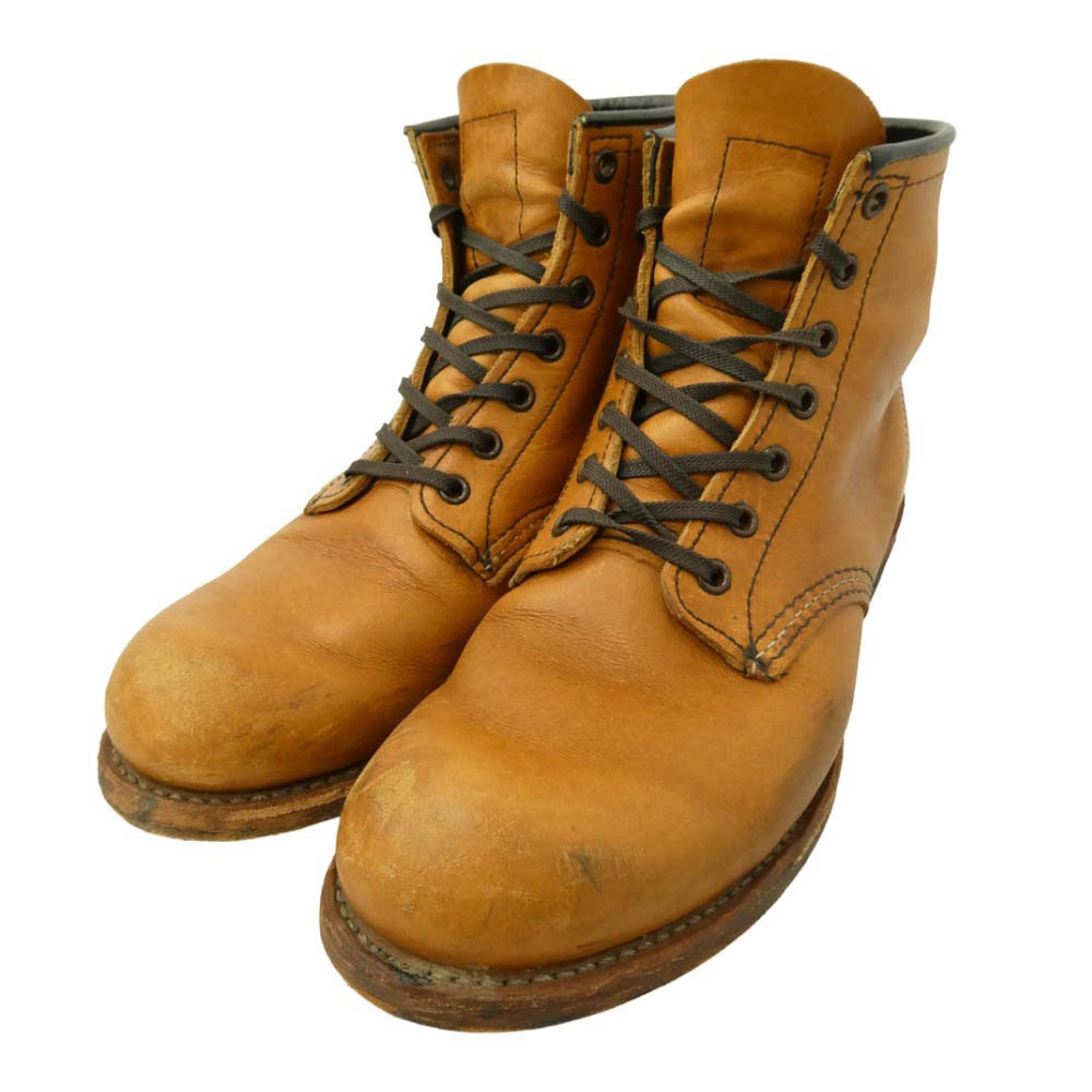 RED WING レッドウィング 9013 BECKMAN ベックマン レザー ワーク ブーツ 25.5cm【中古】
