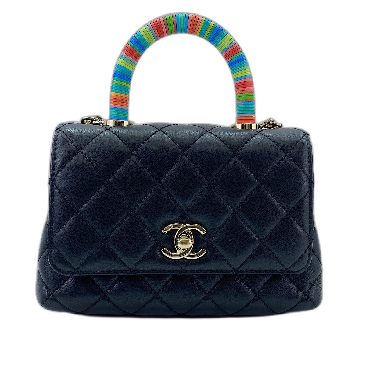 シャネル CHANEL ミニマトラッセ ハンドバッグ【中古】