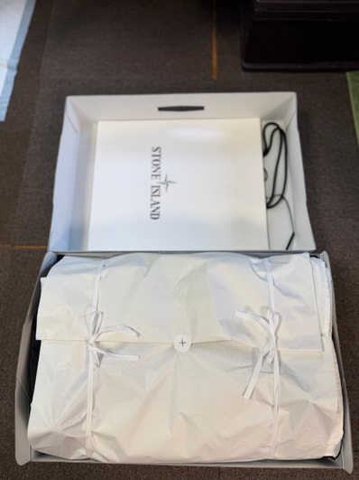 Stone Island 4100010 Crinkle Reps Ny Recycled Nylon "Black"