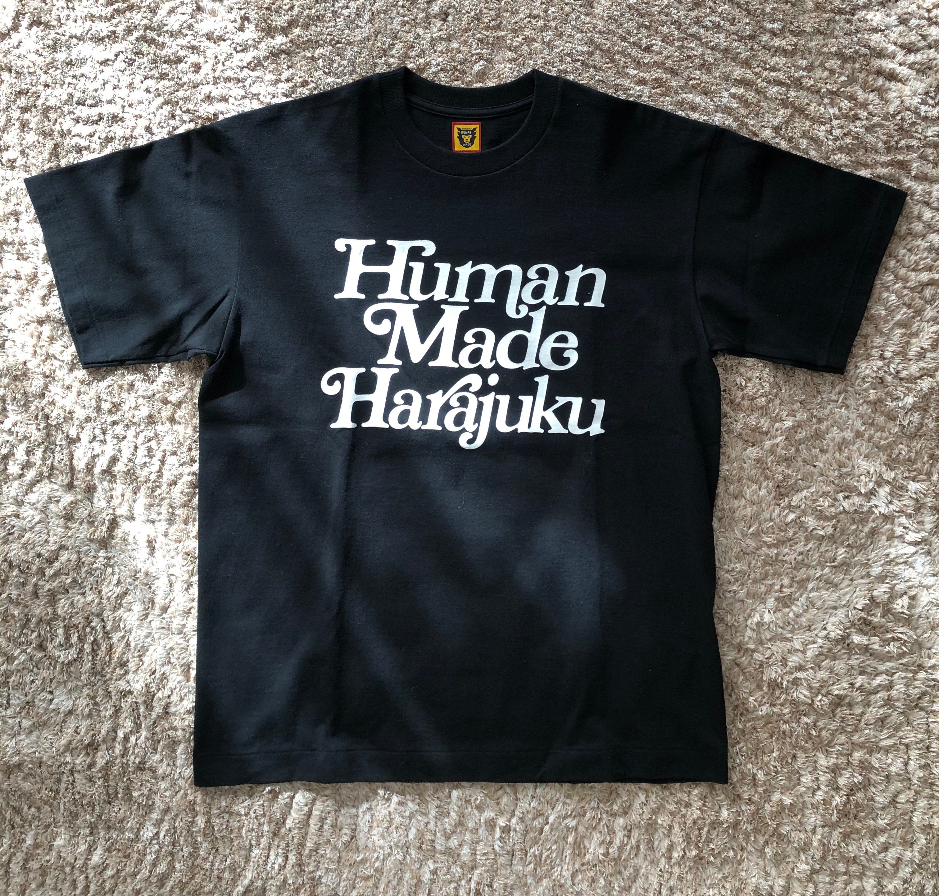 HUMAN MADE Girls Don't Cry Harajuku T-Shirt #2 "Black" / VERDY