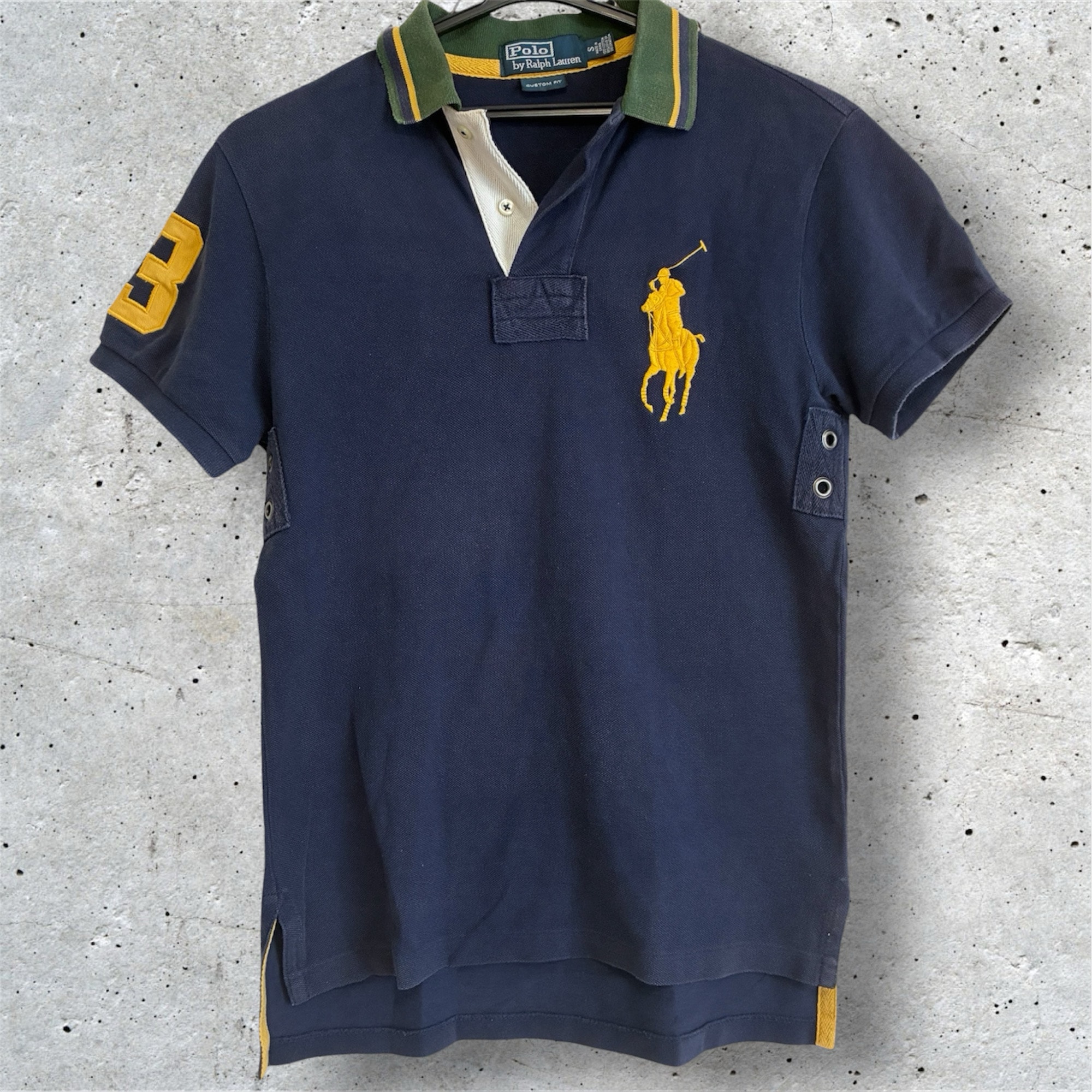C (やや傷や汚れあり)】Polo Ralph Lauren ビッグポニー ラガーシャツ