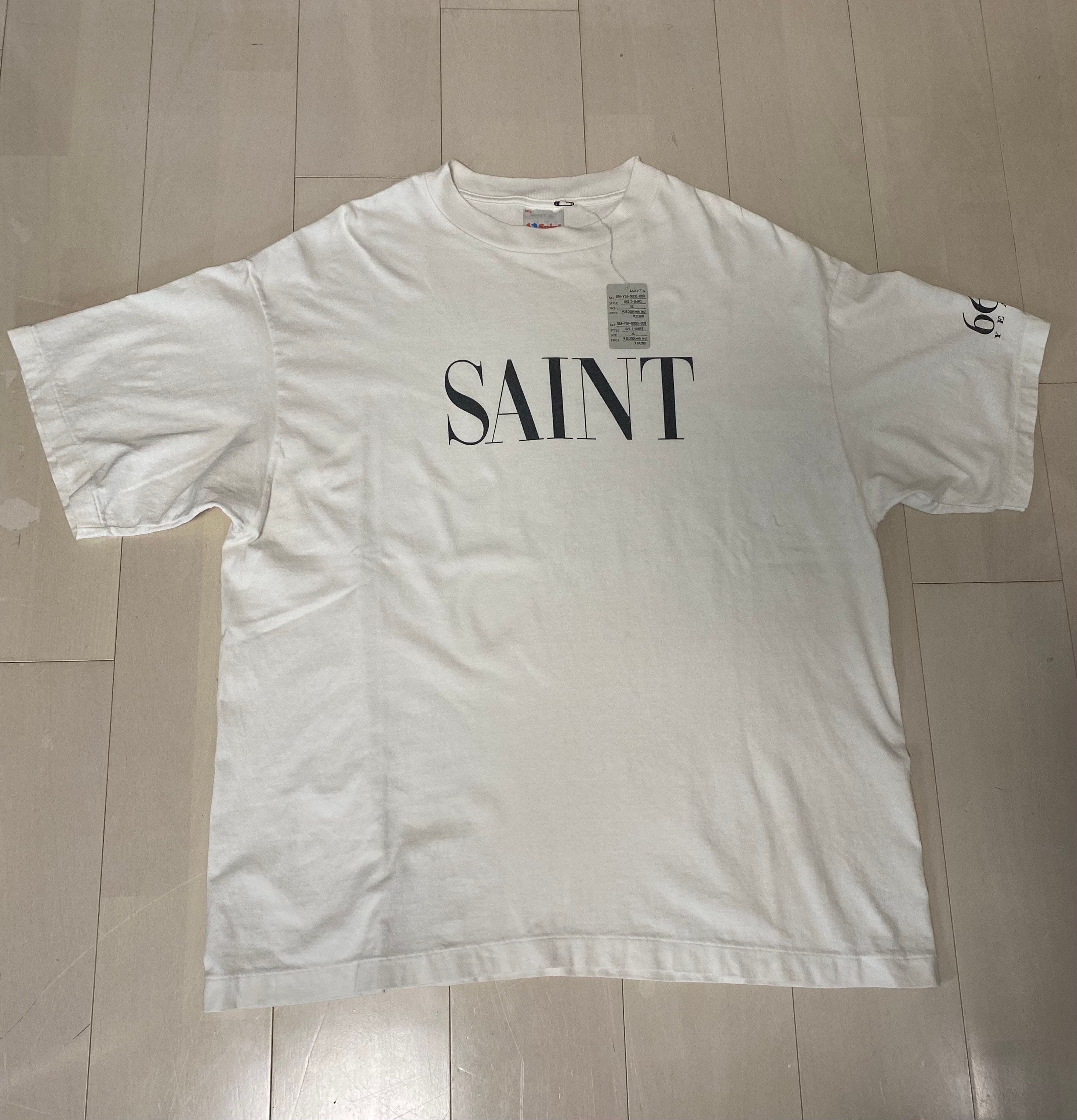 SAINT Mxxxxxx SS Tee Saint "White"