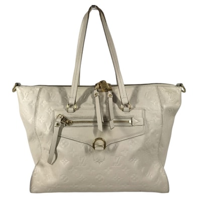 ルイヴィトン LOUIS VUITTON ルミニューズPM ルミニューズ PM M93411 モノグラムアンプラント カバン トートバッグ 肩掛け ショルダーバッグ モノグラムアンプラントレザー ホワイト