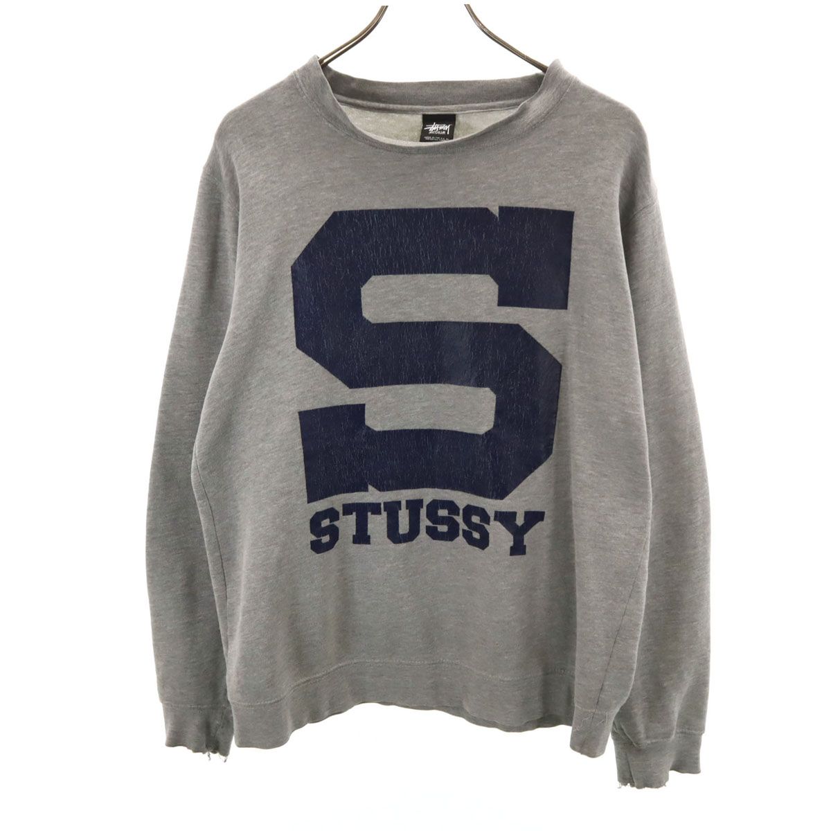 STUSSY ステューシー USA製 長袖 スウェット M グレー