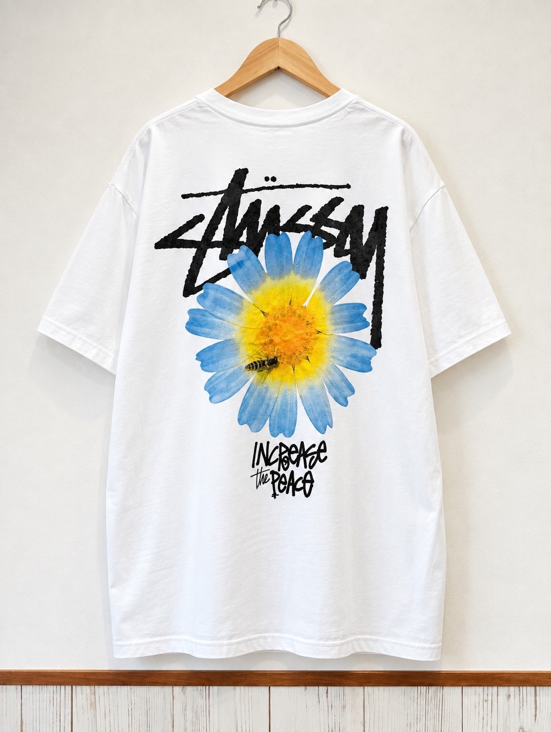 Stussy ITP FLOWER TEE "White"
