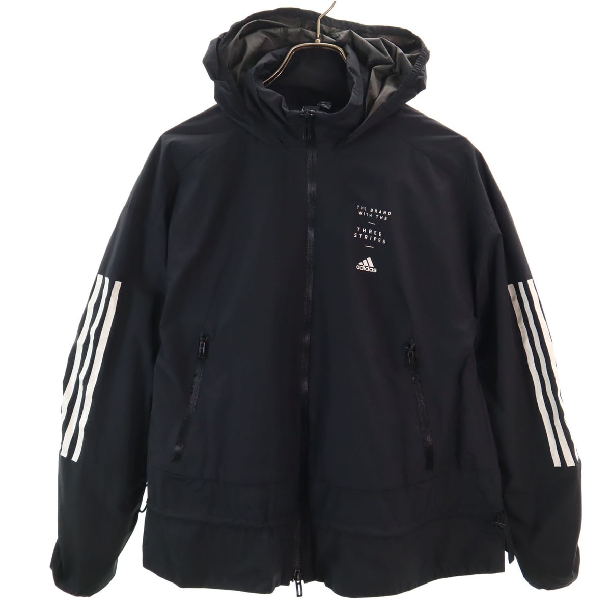 adidas アディダス ウインドブレーカー L ブラック