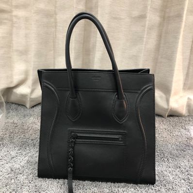セリーヌ ラゲージ レザー トートバッグ