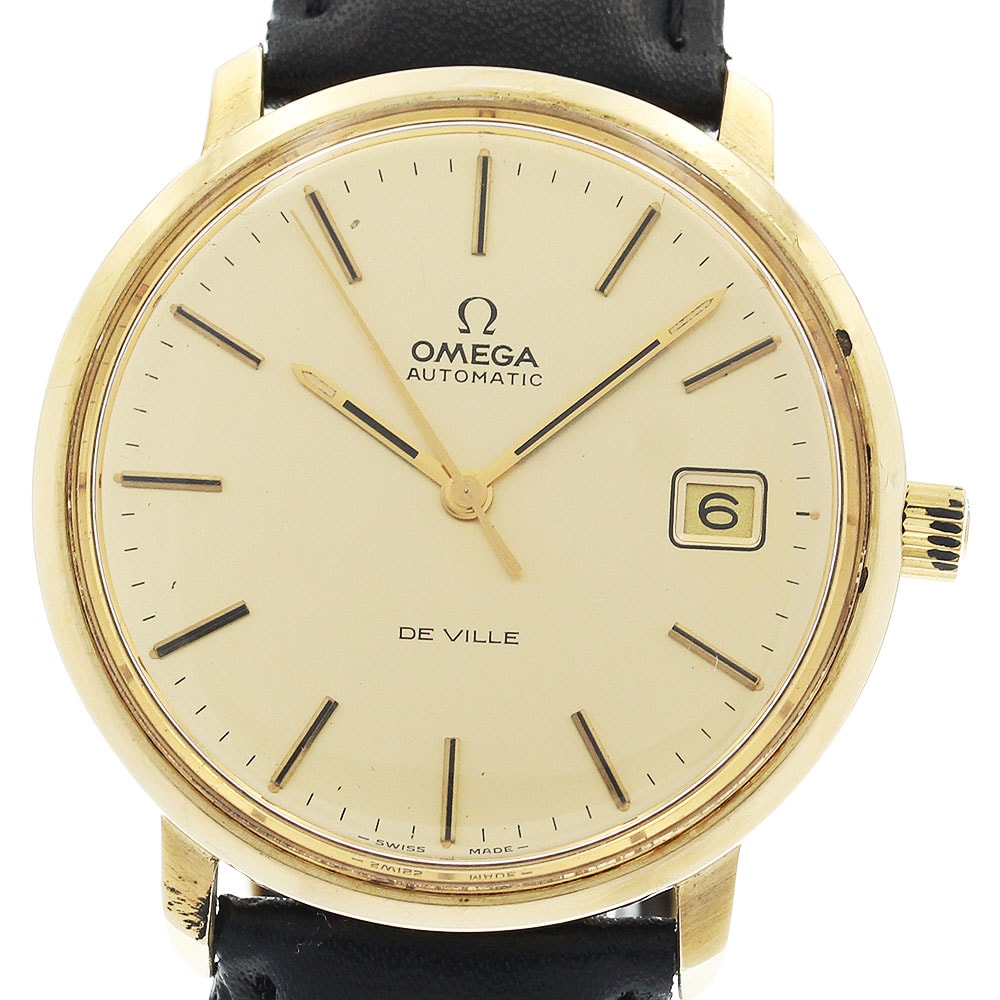 オメガ デビル デイト T00L 107 自動巻き メンズ 【中古】