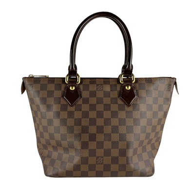 ルイ ヴィトン LOUIS VUITTON ハンドバッグ ダミエ サレヤPM ダミエキャンバス エベヌ レディース N51183【中古】 z10050