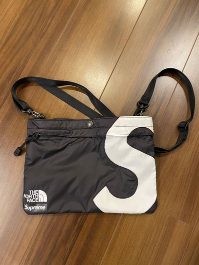 Supreme x The North Face S Logo Shoulder Bag "Black"