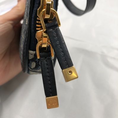 Dior Trotter 30 Montaigne Phone Holder "Navy"
